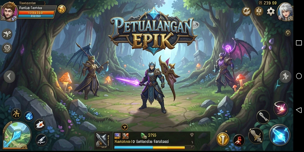 Screenshot utama 2739 menampilkan aksi pertarungan yang intens.