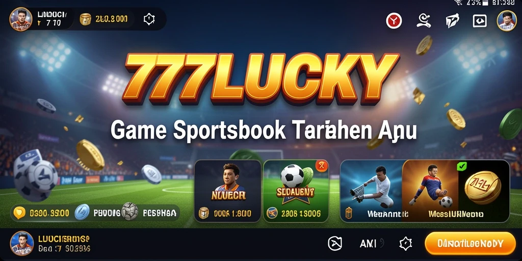 Tampilan utama aplikasi 777LUCKY dengan pengalaman taruhan yang menarik.