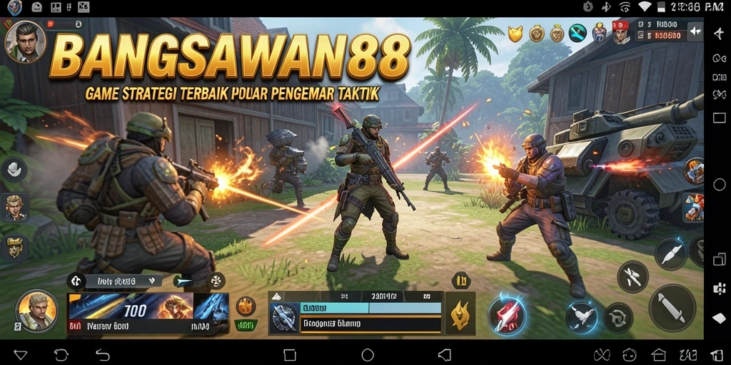 Tampilan gameplay BANGSAWAN88 yang menegangkan dan strategis.