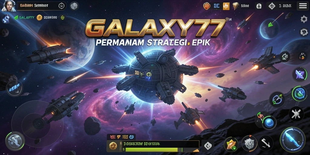 Tampilan gameplay GALAXY77 yang menarik dan menantang.