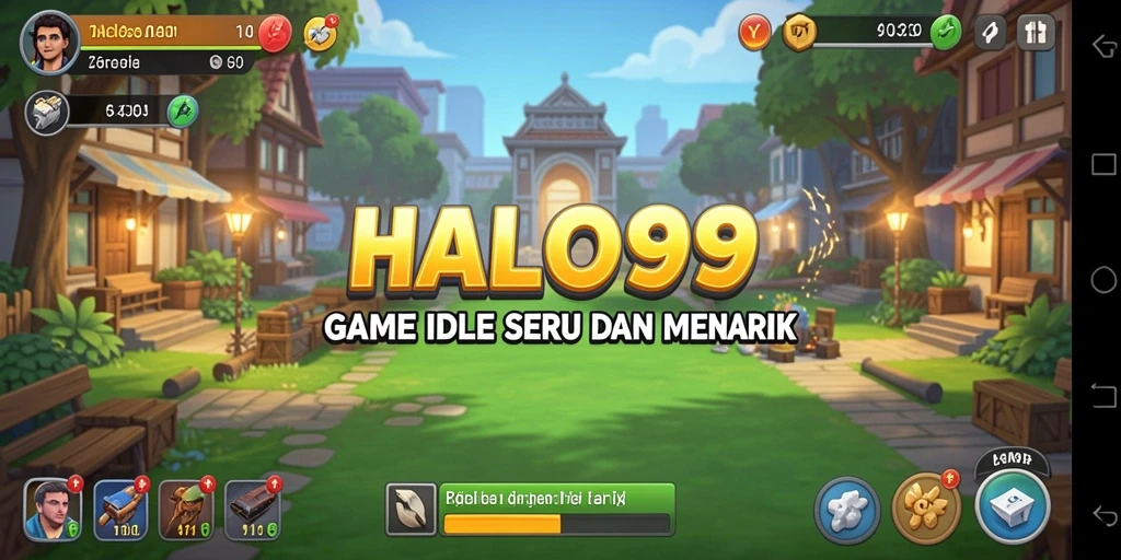 Tampilan gameplay HALO99 yang memukau dan interaktif.