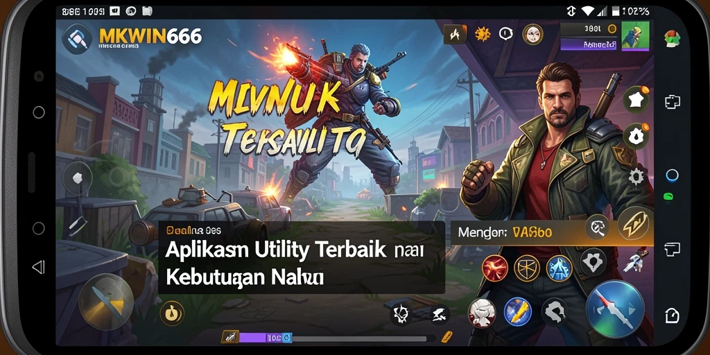 Tampilan antarmuka pengguna MKWIN666 yang memudahkan navigasi.