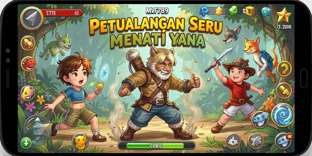 Tampilan gameplay MVP789 yang menarik dengan dunia petualangan yang luas.
