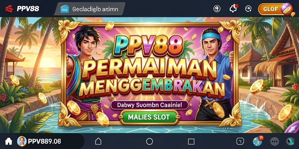 Tampilan gameplay Slot yang mendebarkan dan interaktif.