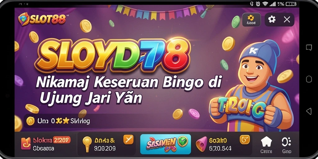 Tangkapan layar SLOT88 yang menunjukkan gameplay Bingo yang seru.